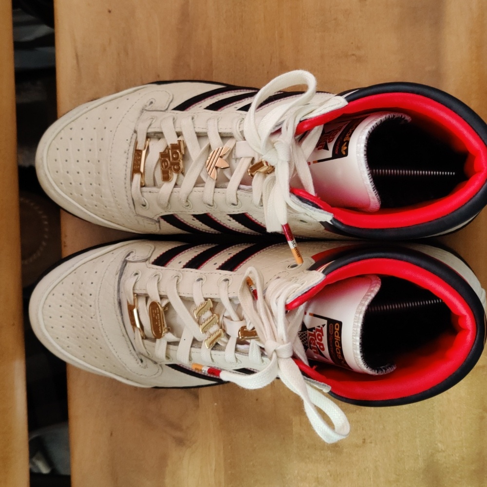 Limited Edition ESPN x Adidas Top Ten High Sports Center Colab Shoes Size 13 - Picture 6 of 15